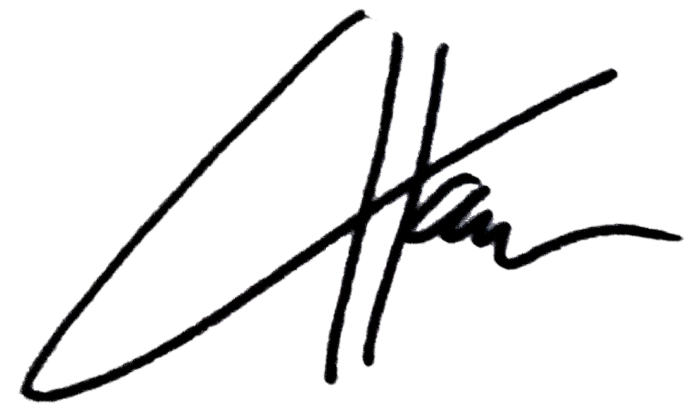 Charda Lufthansa Umam's signature